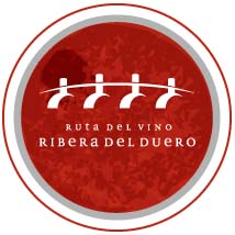 Logotipo de ruta del vino en ribera del duero
